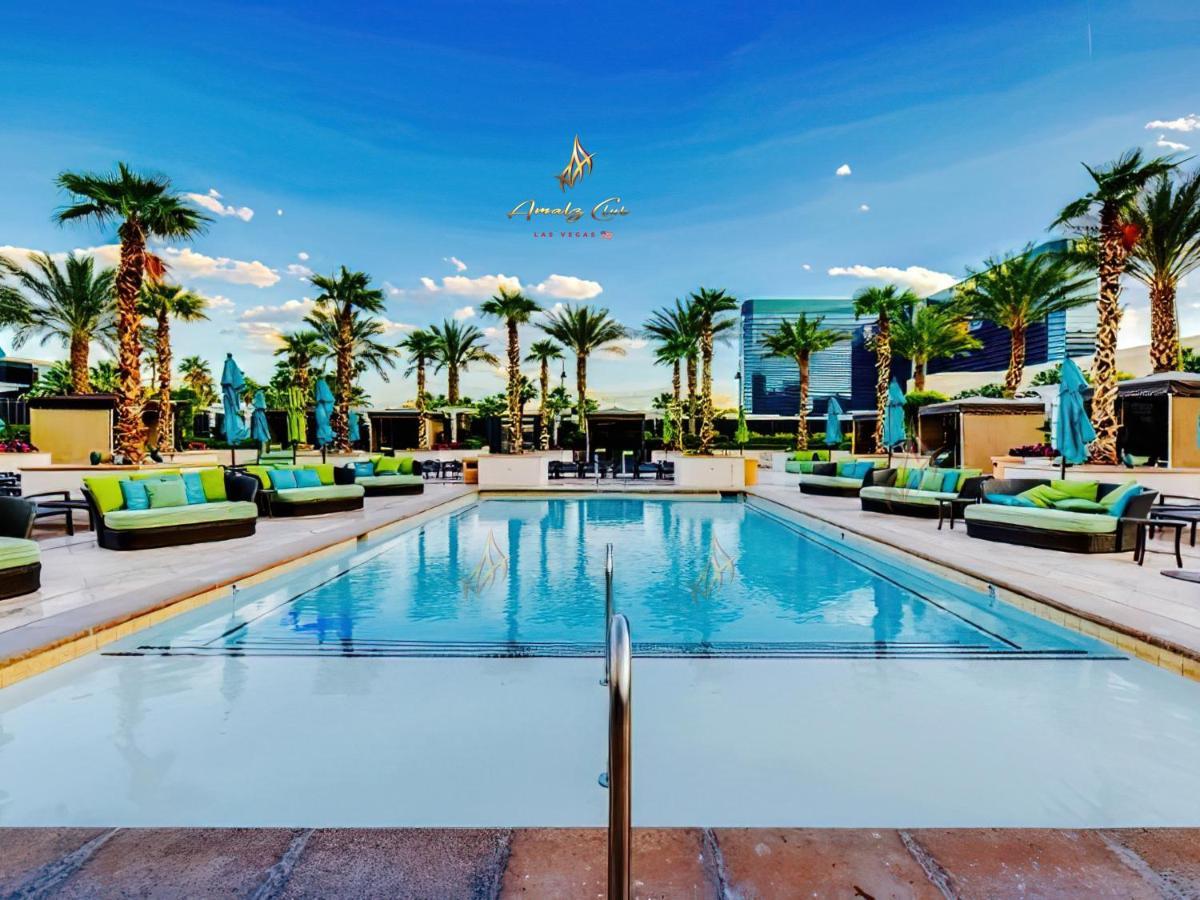 Amalz 1 Bedroom 2 Bathroom Balcony Suites At Mgm Signature ! ラスベガス エクステリア 写真